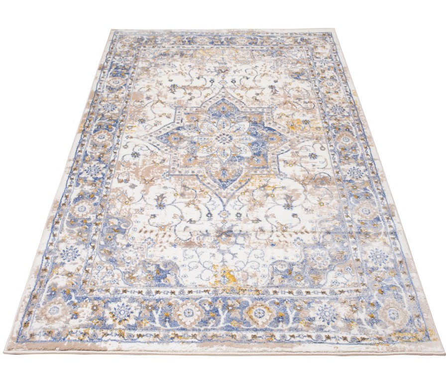 Dywan Asta 00.534 white d.blue
