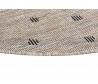 Dywan okrągły sznurkowy Meli 00.63 brown