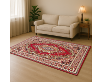 Dywan PP new Rozeta red