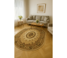 Owalny królewski dywan do salonu