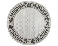 Dywan okrągły sznurkowy Meli 00.91 gray