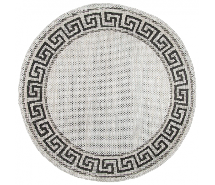 Dywan okrągły sznurkowy Meli 00.91 gray