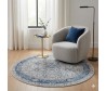 Dywan koło Villson 00.713b blue
