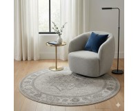 Dywan koło Villson 00.167a light gray