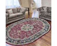 Dywan owalny Classic 003N red