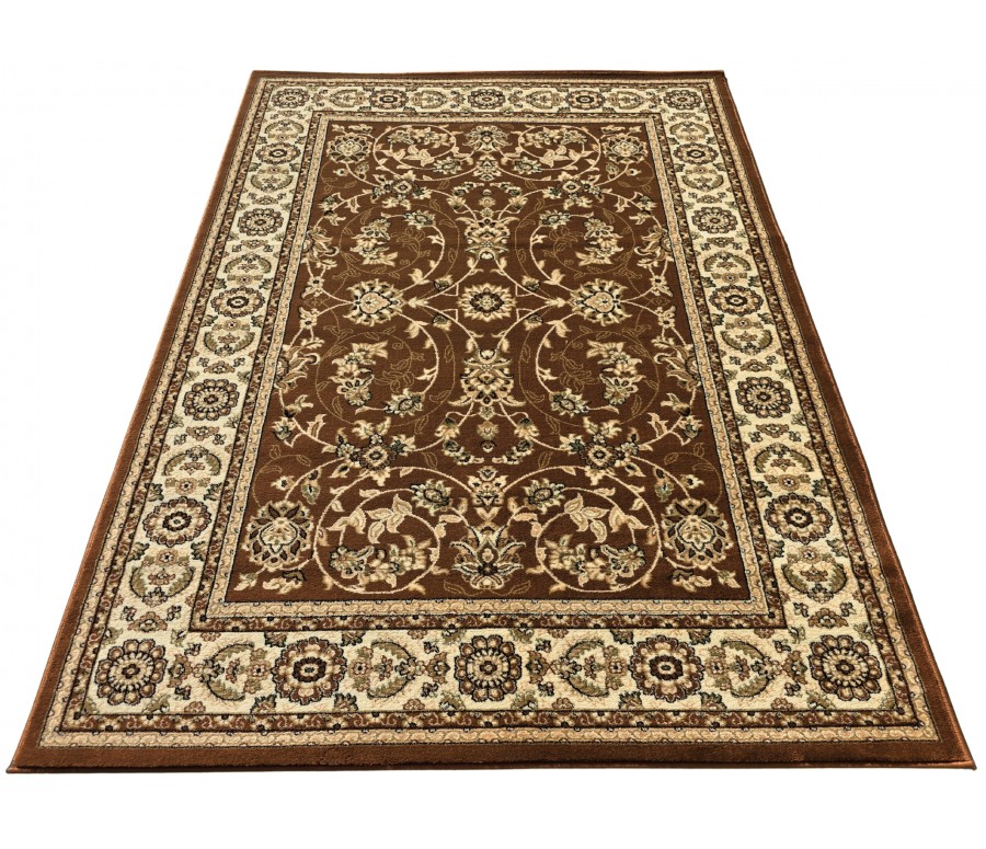 Dywan do salonu tradycyjny Orient N001 brown