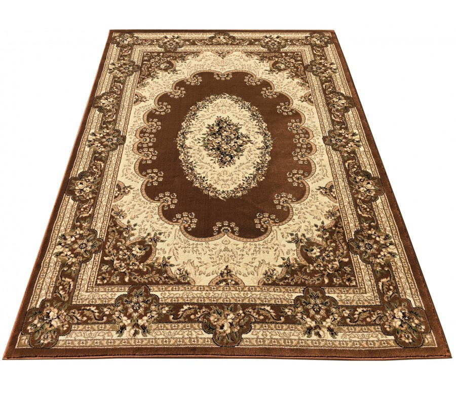 Dywan do salonu tradycyjny Orient N002 brown