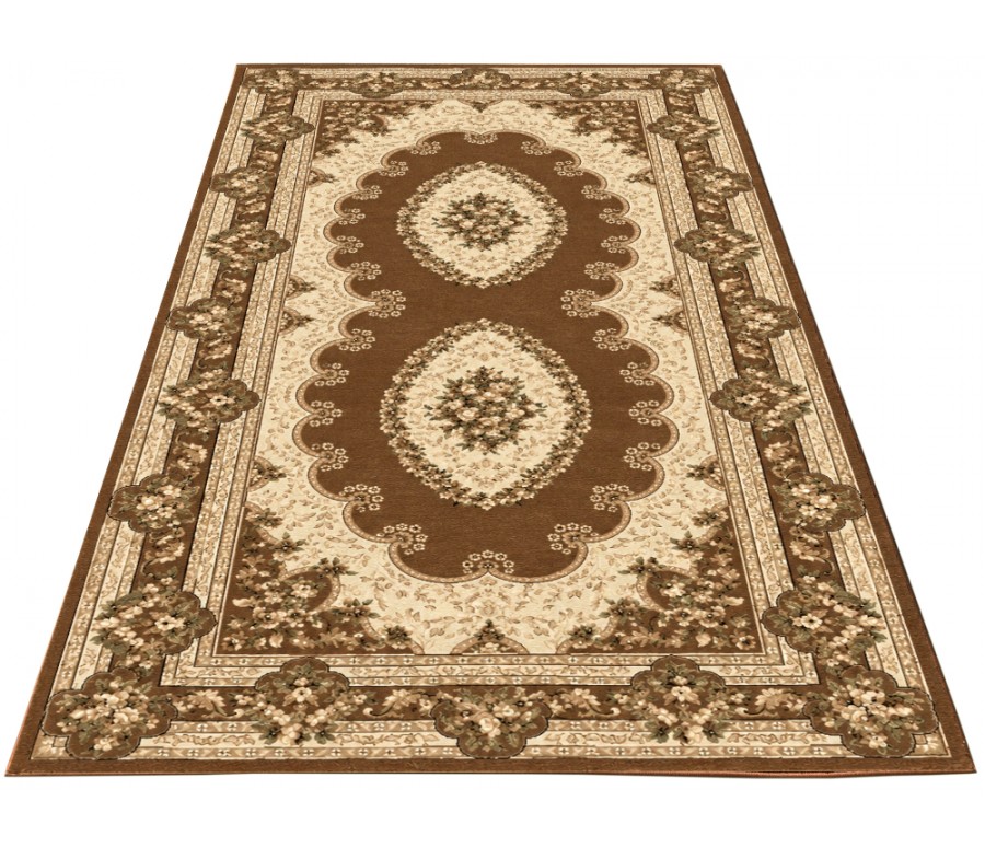 Dywan do salonu tradycyjny Orient N002 brown