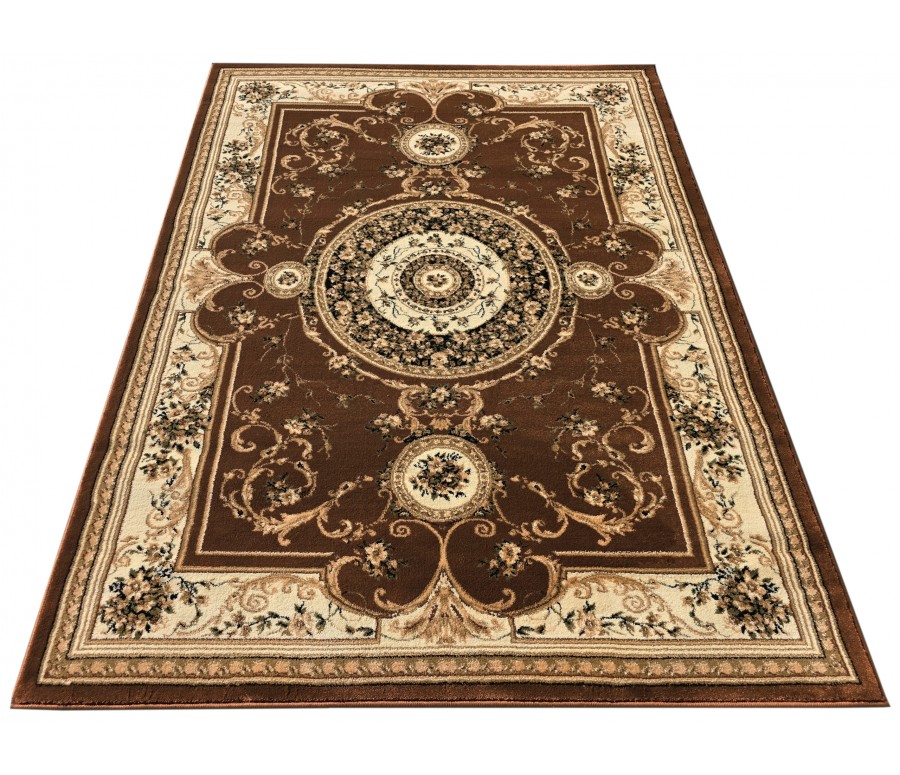 Dywan do salonu tradycyjny Orient N003 brown