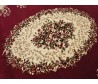 Dywan do salonu tradycyjny Orient N002 owal red