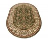 Dywan do salonu tradycyjny Orient N001 owal green