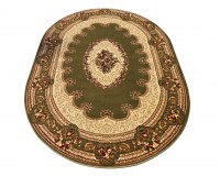 Dywan do salonu tradycyjny Orient N002 owal green