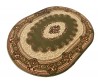 Dywan do salonu tradycyjny Orient N002 owal green