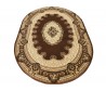 Dywan do salonu tradycyjny Orient N002 owal brown