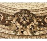 Dywan do salonu tradycyjny Orient N002 owal brown