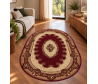 Dywan do salonu tradycyjny Orient N002 owal red